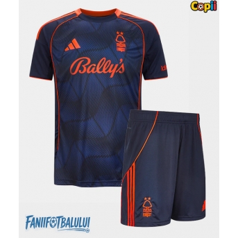 Nottingham Forest Echipament de Fotbal Replică 2025-26 Copii Treilea (+ Șorturi)
